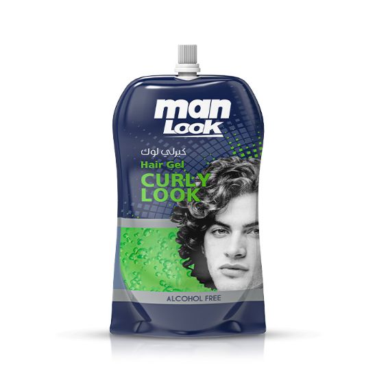 Picture of MAN LOOK HAIR GEL CURLY LOOK 250 GM POUCH