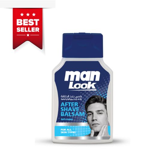 Picture of BEST SELLER - MANLOOK AFTERSHAVE BALSAM WITH MINT 125 GM