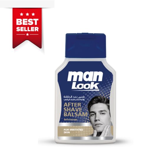 Picture of BEST SELLER - MANLOOK AFTERSHAVE BALSAM WITH ALUM 125 GM