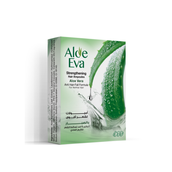 Picture of ALOE EVA STRENGTHENING HAIR AMPOULES WITH ALOE VERA( 4 AMPOULES)