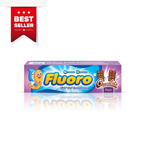 Picture of BEST SELLER - FLUORO KIDS TOOTHPASTE WITH CHOCOLATE FLAVOUR 50 GM