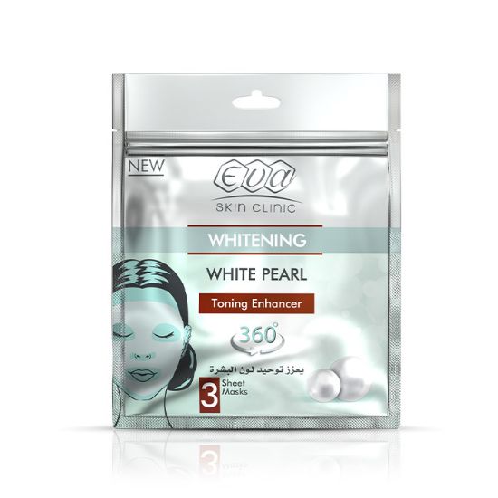 Picture of EVA SKIN CLINIC WHITE PEARL SHEET MASK (3 SHEETS)