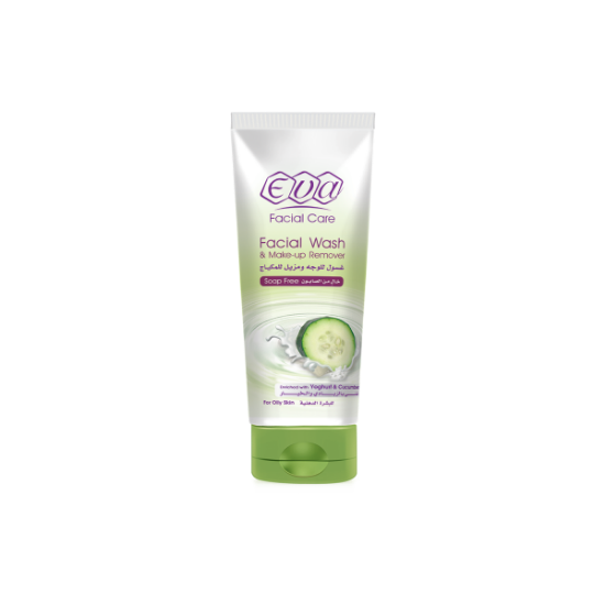 Picture of  EVA FACIAL WASH AND MAKE-UP REMOVER ENRICHED WITH YOGHURT AND CUCUMBER FOR OILY SKIN