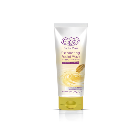 Picture of  EVA EXFOLIATING FACIAL WASH ENRICHED WITH HONEY FOR ALL SKIN TYPES 150 ML