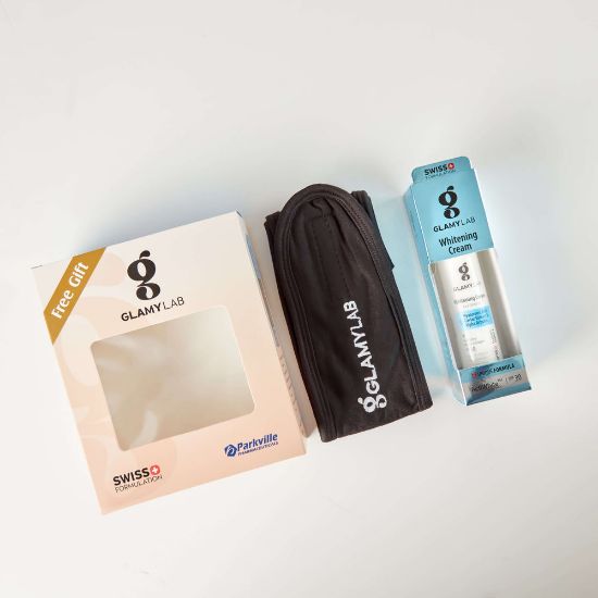 Picture of Glamy Lab GLAM & GLOW Whitening Kit ( Free Head Band )