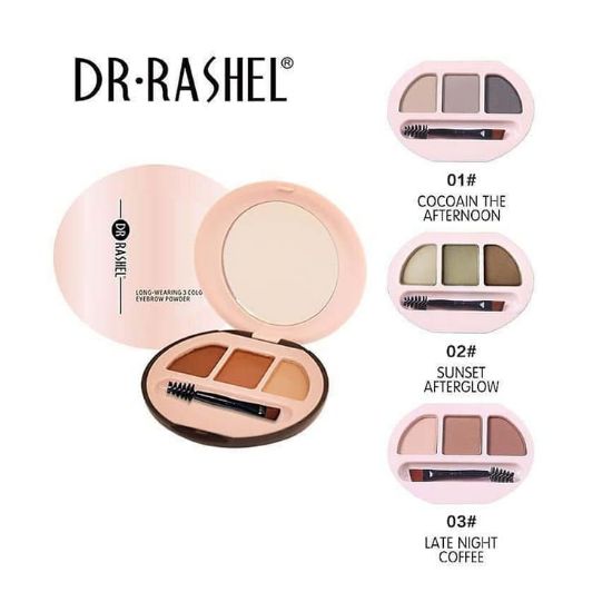 Picture of DR.RASHEL LONG WEARING 3 COLOR EYEBROW POWDER