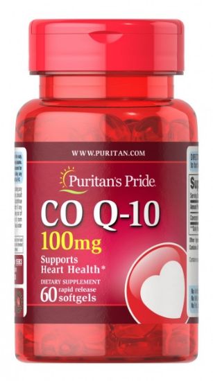 Picture of Q-SORB™ Co Q-10 100 mg 60 Rapid Release Softgels