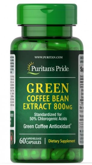 Picture of  Green Coffee Bean Extract 800mg 60 capsules