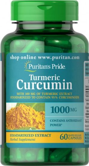 Picture of Turmeric Curcumin 1000 mg 60 Capsules